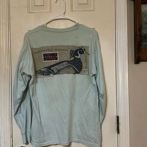 Southern Marsh blue long sleeve men’s shirt